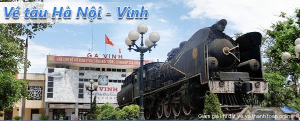 Đại lý vé tàu hỏa Hà Nội - Vinh